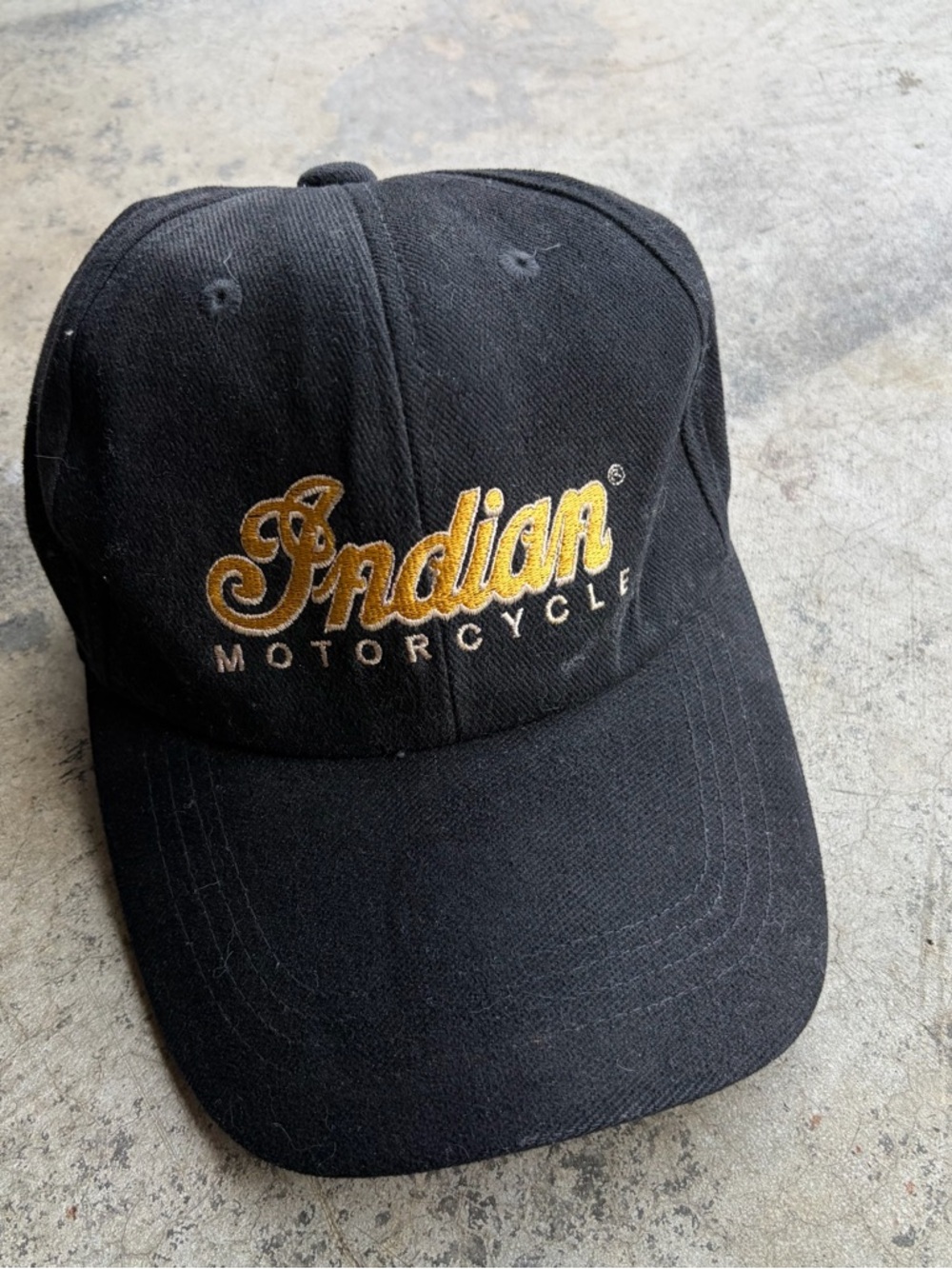 Vintage Y2K Indian Motorcycle Hat